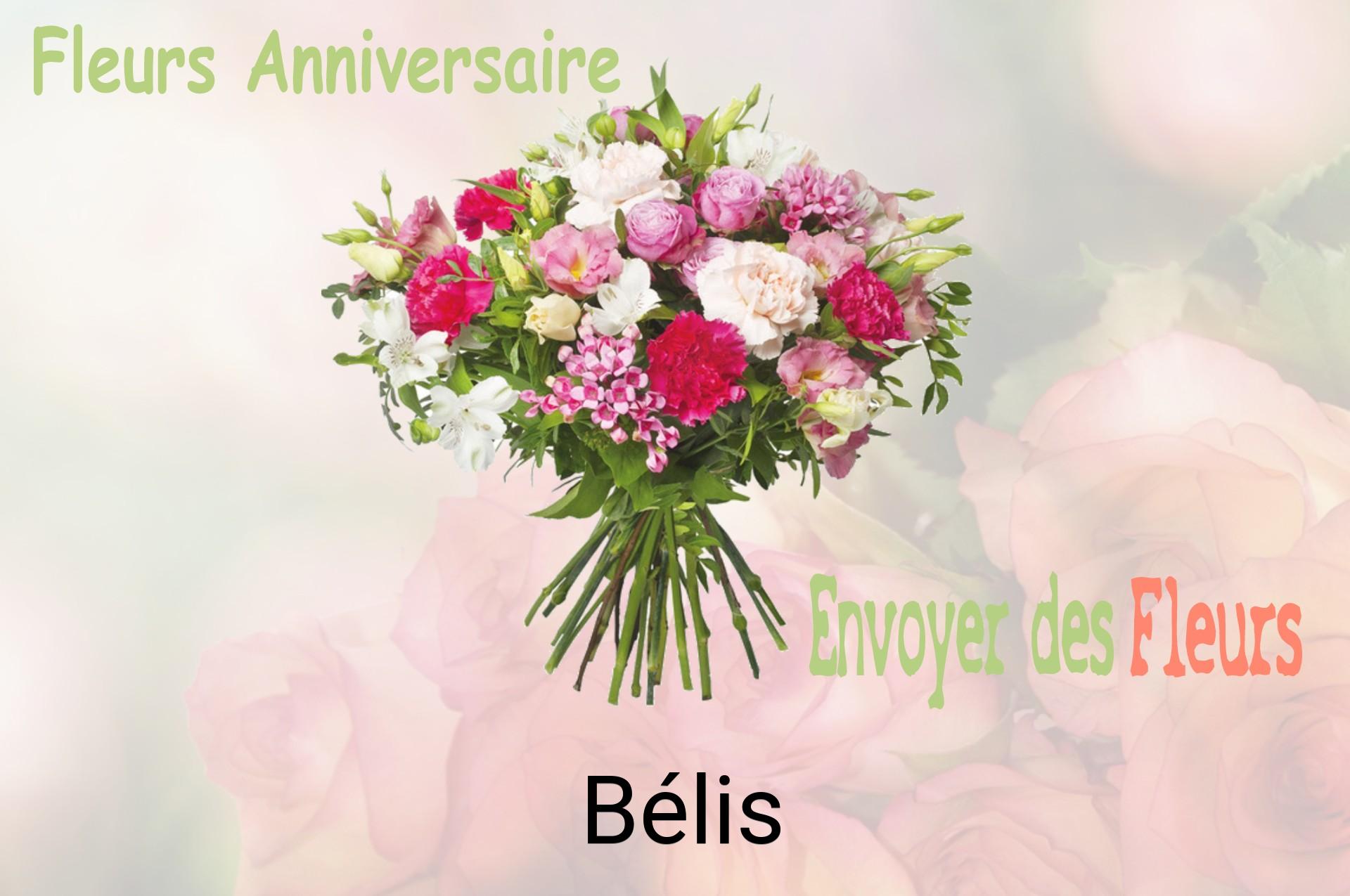 Bouquet de fleurs d’anniversaire livré à Bélis